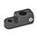 GN 482 Swivel Mounting Clamps Finish: ELS - Anodized, black
Type: P - Clamping bore parallel to the swivel axis