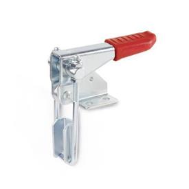GN 851.1 Latch Type Toggle Clamps for Pulling Action Type: T3 - With square U-bolt, with catch