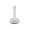 GN 44 Piedini di livellamento, acciaio INOX AISI 316 L Tipo (base): D3 - Con disco antiscivolo, vulcanizzata, colore nero
Versione (vite): SK - Con dado, esagono esterno in basso