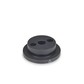 GN 723.3 Reference Flanges for GN 723.4 Type: B - Without friction ring