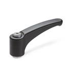Adjustable Hand Levers, Plastic, Bushing Stainless Steel