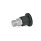 GN 822.10 Mini Indexing Plungers, Stainless Steel, with and without Rest Position Type: C - With rest position, with plastic knob