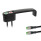 GN 422 Maniglie a ponte per armadi, lega di zinco pressofusa, con funzione di commutazione elettrica / con indicatore luminoso, con elementi funzionali 2 Elemento funzionale 1: LK - Indicatore luminoso LED, rosso / verde (bicolore) (senza funzione di commutazione)
Elemento funzionale 2: LK - Indicatore luminoso LED, rosso / verde (bicolore) (senza funzione di commutazione)
Tipo di collegamento: S025 - Cavo con connettore, 0,25 m
Finitura: SW - Nero, RAL 9005, finitura strutturata