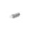 GN 614.4 Pressori a molla, acciaio INOX, tipo a pressione, con puntale Materiale (puntale): KU - Plastica, poliacetale (POM)