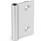 GN 2291 Hinge wings, for aluminum profiles / panel elements Type: IN - Interior hinge wing, with guide step
Coding: C - With countersunk holes
l<sub>2</sub>: 80