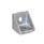 GN 961 Angle Pieces for Profile Systems 30 / 40, Aluminum Type of angle piece: A - Without assembly set, without cover cap
Finish: MT - Matte, ground