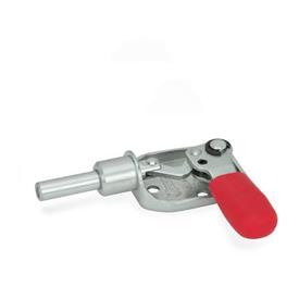 GN 840 Push-Pull Type Toggle Clamps, Steel, for Push-Pull Clamping Type: ASS - Clamping by turning handle clockwise