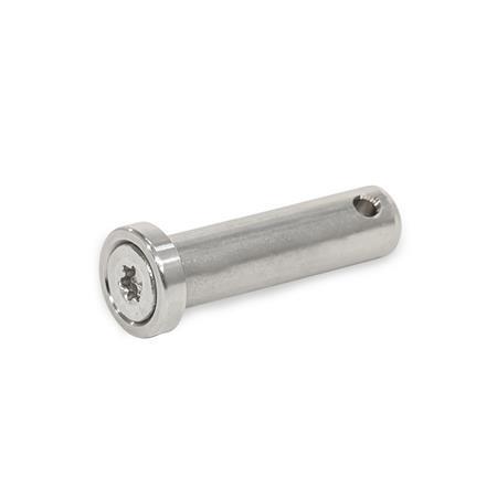 set di 20 perni in acciaio inox ø 12 mm, per la copertura della pis