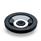 GN 520.1 Disk Handwheels, Plastic, Bushing Steel Bore code: K - With keyway DIN 6885-1 P9
Type: A - Without handle