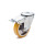 GN 22885 Medium Duty Casters, Wheel Tread Polyurethane, Wheel Core Aluminum, Light Version Bearing type: K - Ball bearing
Type (bracket): RF - Swivel bracket with center hole, with total lock brake
Coding: L - Light version
Material (bracket): ST - Steel sheet metal