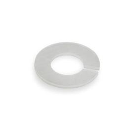 GN 7062.30 Rondelle di smorzamento, elastomero, per anelli di bloccaggio con intaglio 