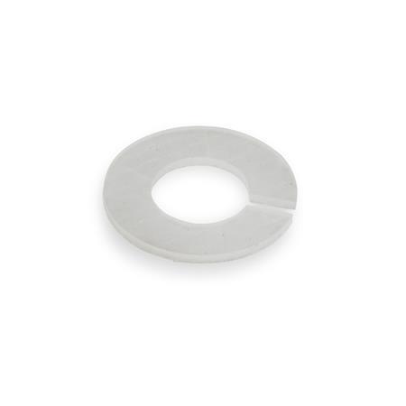GN 7062.30 Rondelle di smorzamento, elastomero, per anelli di bloccaggio con intaglio 
