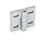 GN 235 Hinges, Zinc Die Casting, Adjustable Material: ZD - Zinc die casting
Type: B - Horizontally adjustable
Finish: SR - Silver, RAL 9006, textured finish