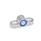 GN 614.1 Side Thrust Pins, Zinc Die Casting Type: BKU - Mounting on both sides, with spring plunger
