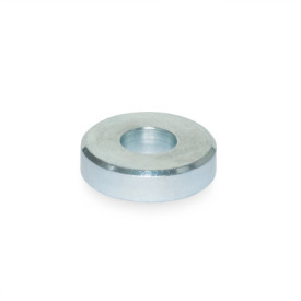 GN 6341 Washers, Steel Finish: ZB - Zinc plated, blue passivated<br />Type: A - With cylindrical bore