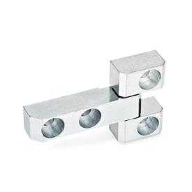 GN 129.3 Hinges, Steel, Consisting of Three Parts Length l<sub>1</sub>: 91