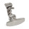 GN 115.8 Hook-Type Latches, Stainless Steel, with Operating Elements Type: STN - With T-handle
Material: N - Stainless steel
Identification no.: 2 - With latch bracket