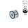 GN 6226 Distanziali, acciaio INOX, Hygienic Design Tipo: A1 - Foro passante
Materiale (anello di tenuta): H - H-NBR