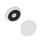 GN 53.1 Aimants, en forme de disque, logement en plastique Couleur: WS - blanc, RAL 9003