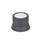 GN 726.2 Control Knobs, Aluminum, with Scale Ring Type: B - Neutral, without indicator point or scale
Identification no.: 2 - With collet