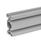 GN 10b Aluprofile, b-Baukasten, mit allseitig offenen Nuten, Profiltyp leicht Profilgröße: B-408010L
Oberfläche: N - eloxiert, naturfarben