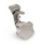 GN 115.8 Hook-Type Latches, Stainless Steel, with Operating Elements Type: SG - With star knob
Material: N - Stainless steel
Identification no.: 2 - With latch bracket