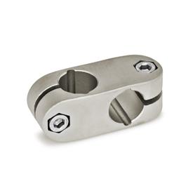 GN 131 Two-Way Connector Clamps, Stainless Steel 