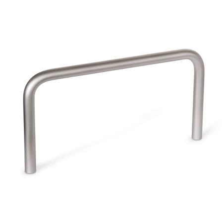 GN 435.3 Cabinet U-Handles, Stainless Steel, Tall Design, without Thread, for Welding 
