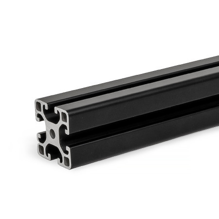 Aluminum Profiles GN 10i: i-Modular System, with Open Slots on All Sides, Profile Type Light