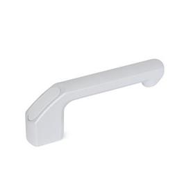 GN 559 Cabinet U-Handles, Aluminum Type: C - Open ended type, mounting from the operator's side<br />Finish: SR - Silver, RAL 9006, textured finish