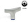 GN 5064 Poignées en T, inox, conception hygiénique Finition: MT - finition mate (Ra < 0,8 µm)
Matériau (anneau d'étanchéité): H - HNBR