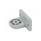 GN 272.9 Morsetti di collegamento girevoli, plastica Tipo: OZ - Senza gradino di centraggio (liscio)
Colore: GR - grigio, RAL 7040, finitura matt
x<sub>1</sub>: 40