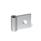 GN 2291 Hinge wings, for aluminum profiles / panel elements Type: IF - Interior hinge wing
Coding: C - With countersunk holes
l<sub>2</sub>: 40