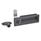 GN 731.5 Latches with Gripping Tray, Plastic, with Stainless Steel Latch Arm, Operation with Socket Key Type: DK - With triangle
Identification no.: 1 - Operation in the illustrated position, at the top left