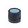 GN 526 Boutons de commande, plastique, douille acier Coleur capuchon: DBL - bleu, RAL 5024, finition mat
