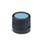 GN 526 Control Knobs, Plastic, Bushing Steel Color cover: DBL - Blue, RAL 5024, matte finish