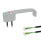 GN 422 Cabinet U-Handles, Zinc die casting, with Electrical Switching Function / with Indicator Light , with Two Function Elements Function element 1: LK - Indicator light LED, red / green (bi-color) (no switching function)
Function element 2: TK - Button, with LED, red / green (bi-color)
Connection type: K2 - Cable, end open, 2 m
Finish: SR - Silver, RAL 9006, textured finish