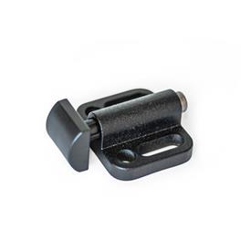 GN 415 Side Thrust Pins Type: A1 - Cylinder, horizontal<br />Version: KG - Plastic, smooth