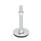 GN 40 Leveling Feet, Steel Form: A3 - With rubber pad, vulcanized, black
Version (Screw): SK - With nut, external hex at the bottom