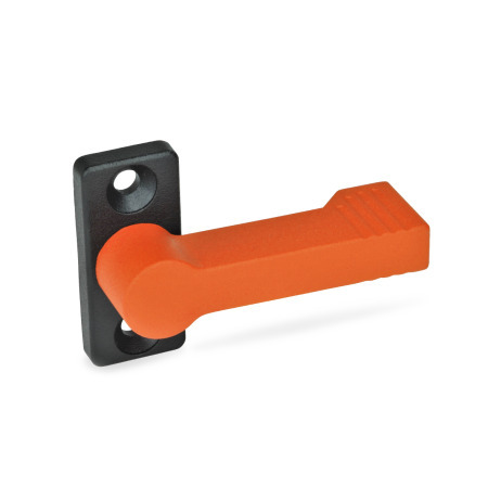 Stop Locks GN 702: Zinc Die Casting, with 4 Indexing Positions (4x90°)