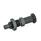 GN 817.2 Indexing Plungers, Steel, with Long Knob, with and without Rest Position Type: BK - Without rest position, with lock nut