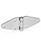 GN 1364 Bisagras de chapa, acero inoxidable, en punta Ancho l<sub>4</sub>: 140