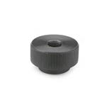 Quick Release Knurled Nuts, Steel