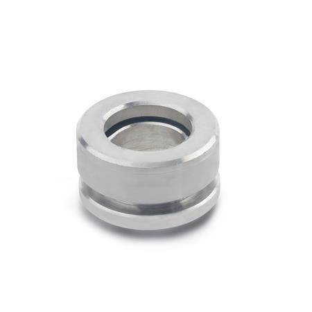 GN 6319.1 Rondelle concave/convesse, combinate, acciaio INOX 