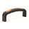 GN 725.3 U-Handles, Plastic, Insert with Finger Recesses, Softline Type: A - Mounting from the back (threaded blind bore)
Insert color: OR - Orange, RAL 2004, matte finish