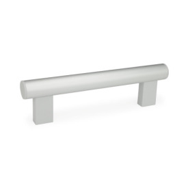 GN 666 Tubular Handles, Tube Aluminum / Stainless Steel Material / Finish: ELG - Anodized, natural color