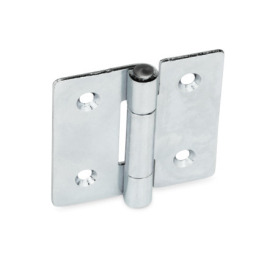 GN 136 Sheet Metal Hinges, Steel, Square or Vertically Elongated Material: ST - Steel<br />Type: C - With countersunk holes<br />Length: l2 (q) - square