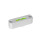 GN 2283 Screw-On Spirit Levels, Housing Aluminum, for Mounting with Screws Material / Finish: ALN - Anodized, natural color
Sensitivity: 50 - Angle minutes, bubble move by 2 mm
Type: JV - Adjustable, mounting from the front side