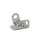 GN 801.3 Sensorhalter, Edelstahl, für Schnellspanner mit waagerechtem Fuß, mit / ohne Sensor Form: V - für Schnellspanner mit Spannhebel vertikal
Kennziffer: 2 - ohne Näherungssensor
