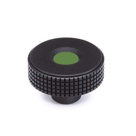 Manopole Zigrinate / Con Rondella Di MISUMI | MISUMI